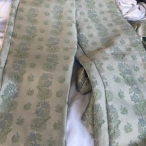 NWT Markarian Salvo Green Brocade Suit - Picture 6 of 6